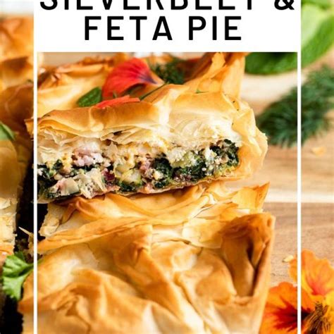 silverbet|Silverbeet and Feta Pie .